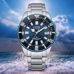 CITIZEN 星辰 PROMASTER 35週年限量 鈦 1977征服潛水機械錶 NB6026-56L, , large