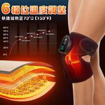 【禾統】溫熱熱敷護膝/黑色/單支入(熱敷護膝 加熱護膝 溫熱護膝 溫感護膝 護膝), , large