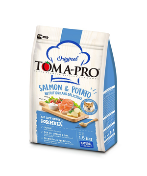 【拉拉寵物小舖】優格 狗飼料 TOMA-PRO 經典系列 成幼犬鮭魚7公斤 低敏感