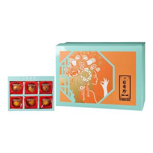 日香珍 綜合月餅禮盒(蛋奶素)※有效日期依實際包裝為主