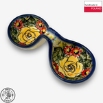【SOLO歐洲家居】波蘭製 Cerraf 波蘭陶 14cm 分隔碗/醬料小碗 晨光黃薔系列, , large