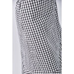 (S) 格紋黑色長裙二手衣, , large