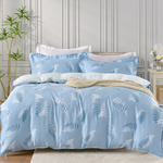 【Betrise】Tea aroma | C Energy Series 100% Austrian Tencel™ Light-quenched Graphene Four-piece Duvet Bedding Set-Double, , large