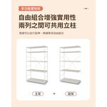 【AOTTO】日式鐵藝自由調節四層置物架(AS-702), , large