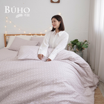 BUHO 天然嚴選純棉雙人三件式床包組-(多款任選), , large
