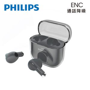 PHILIPS TAT1158 通話降噪藍牙耳機(黑色)