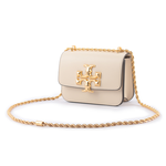TORY BURCH Eleanor 大標誌翻蓋小款二用包/白色, , large