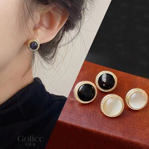 【Gulicc】古莉可 耳環 中古世紀風格復古簡約耳環