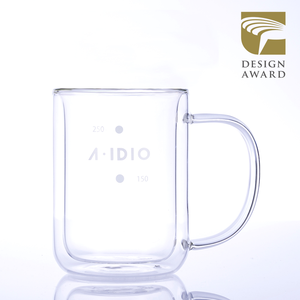 AIDIO｜雙層隔熱保溫玻璃杯(310ml)