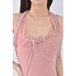 (S) 水鑽粉色洋裝二手衣, , large