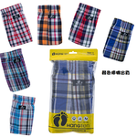 Hang Ten純棉格紋平口褲, 尺寸:XL, large