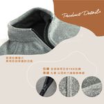 Knitted Fleece Jacket, , large