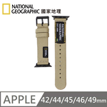 National Geographic 國家地理 Apple Watch Nato Slim Strap 潮流錶帶 適用 Apple Watch 42/44/45/46/49mm - 卡其色, , large