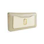 MARC  JACOBS The Utility Snapshot 撞色防刮皮革釦式二折長夾(卡其色), , large