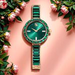 SWAROVSKI 施華洛世奇 Matrix Bangle 方形切割水晶手鐲式手錶 女錶 送禮-25mm 5690808, , large