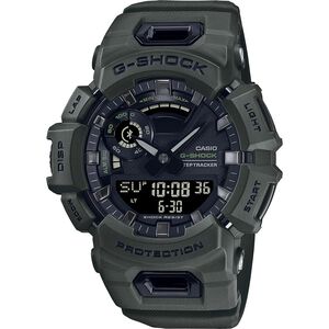 CASIO 卡西歐 G-SHOCK 運動生活藍芽多功能手錶-墨綠 GBA-900UU-3A