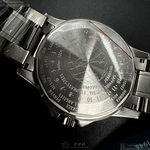 [星晴錶業]WAKMANN手錶,46mm,WA00042黑色錶面銀錶殼銀色精鋼錶帶款, , large