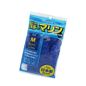 日本製 東和TWOA橡膠手套-M-4雙入