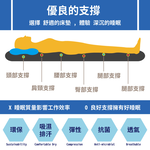 【多利寶寢具】Indian_日式防蟎抗菌三折床墊-單人, , large