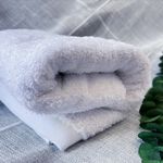 [Kaimei Cotton Industry] 2 into the group MIT made in Taiwan 8 taels pure cotton white large square towel 70x80cm, , large