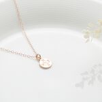 【Angel & Me】Good Luck Compass s925 sterling silver 18k Rose Gold plated necklace, , large