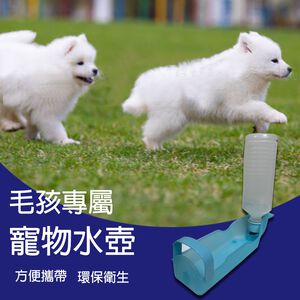 GS MALL 台灣製造 寵物水壺 水壺 寵物壺 攜帶壺 輕便壺 簡易壺 寵物用品 外出壺 隨行杯