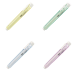 【Pentel 飛龍】晶透自動塑膠擦 5色 /支 ZE81 - 晶透紫, , large