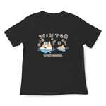 JZ TEE 柯基-溫泉 印花短袖T恤, , large