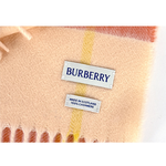 BURBERRY 基本款經典格紋喀什米爾圍巾/茶杯色, , large