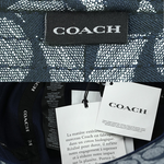 COACH CC Logo Chambray 織布漁夫帽 XS-S/藍色, , large