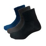 【BVD】超消臭1/2襪5入-L<深藍>B629 襪子 短襪 抑菌除臭襪, , large