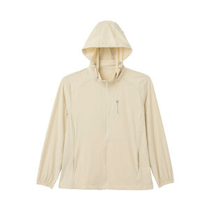 女款涼感抗菌防曬外套-米杏色M