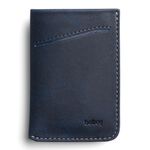 Bellroy 超薄皮夾 卡夾 優質皮革-深海藍, , large