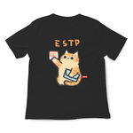 JZ TEE MBTI Cat ESTP-Entrepreneur Graphic Tee, , large