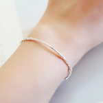 Peaceful Sterling Silver Bracelet, , large