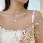 【Gulicc】古莉可 項鍊 雅典娜雙層珍珠鎖骨鍊, , large