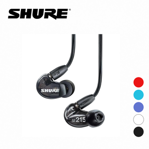 SHURE SE 215 監聽耳道式耳機 透明【敦煌樂器】