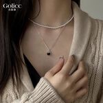 【Gulicc】古莉可 項鍊 設計款 黑夜 圓珠項鍊, , large