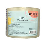 經英18mmX35MOPP膠帶4入, , large