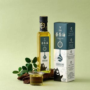 [籽熊寶茶油] 籽熊寶頂級初榨苦茶油 250ml * 1入