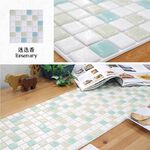 Japanese Glass Mosaic Tile Stickers – 10-Pack “Konpeitō” Design | 3D Peel and Stick Wall Tiles | 3M Self-Adhesive | DIY Backsplash & Decor | Made in Japan, , large