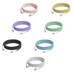 2-Pack Apple 60W Fast Charging Type-C to Type-C Light Purple Braided Charging Cable 2M, , large