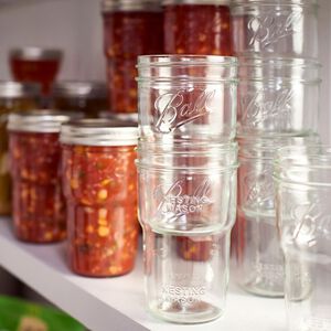 Ball® 16oz Pint Nesting Mason Jar & Lid, Wide Mouth