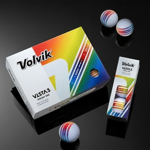 Volvik Vista 3 Prism 360 Golf Balls – 12-Pack