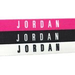 NIKE 彈性髮帶 韻律瑜珈 慢跑 止汗髮帶 JORDAN HEADBANDS 髮帶 3件組 J0003599, , large