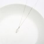 【Angel & Me】Surfboard s925 sterling silver necklace Birthday Valentine Day gift, , large