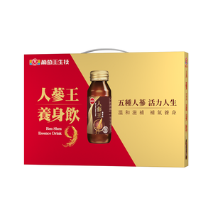 葡萄王人蔘王養身飲60mlx6瓶禮盒