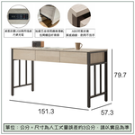 【唯熙傢俱】曼蒂橡木色5尺書桌, , large