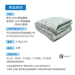 INDIAN 可水洗印花雙人新科技抗菌羽絲絨被/棉被胎-布拉格, , large