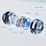 【台陞科技】REAICE 半導體冰封磁吸式手機散熱器精裝組 CX07+RC-CCG2408-AI 柊雪, , large